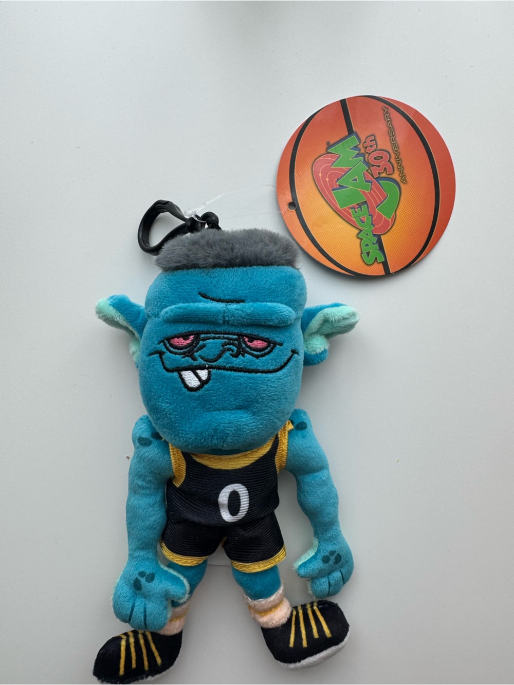 Space Jam 2003 Blue Monster Blanko Plush